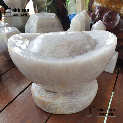 Thỏi Vàng Đá Thạch Anh Hồng Tự Nhiên Thỏi Vàng Đá Thạch Anh Hồng Tự Nhiên