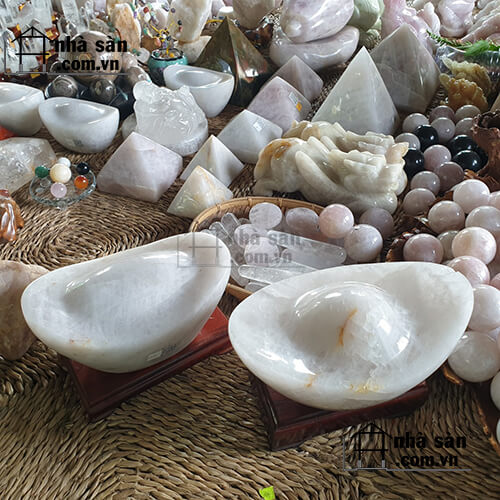 Thỏi Vàng Đá Thạch Anh Trắng Thỏi Vàng Đá Thạch Anh Trắng