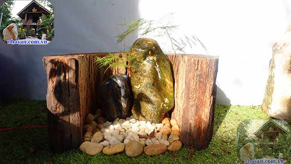 Tiểu cảnh được lấy cảm hứng từ hòn phụ tử Tiểu cảnh được lấy cảm hứng từ hòn phụ tử