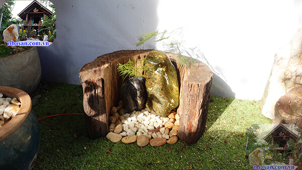 Tiểu cảnh tình phụ tử tượng trưng cho tình cảm gia đình Tiểu cảnh tình phụ tử tượng trưng cho tình cảm gia đình