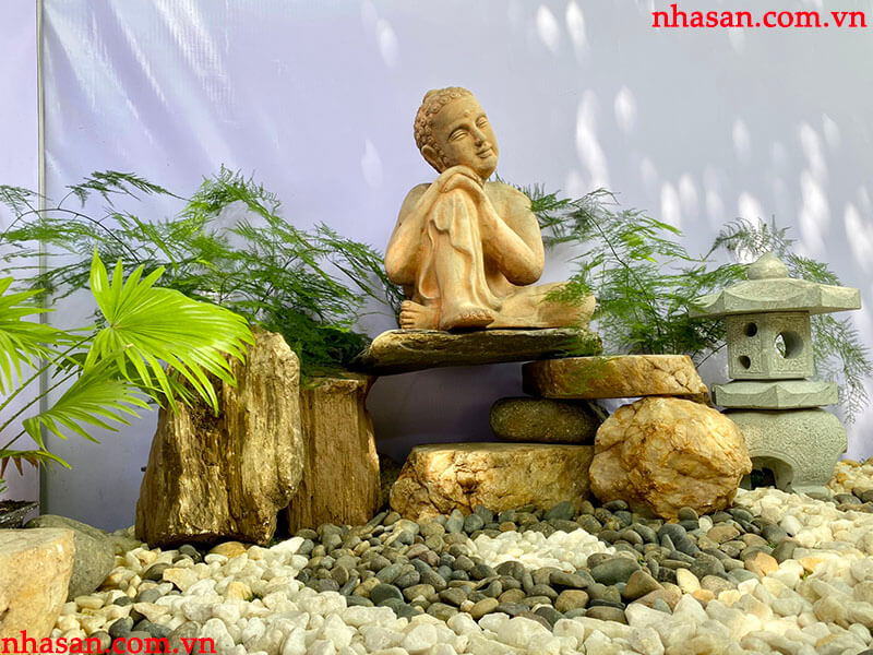 Tiểu cảnh trang trí sân vườn đẹp TC04 Tiểu cảnh trang trí sân vườn đẹp TC04