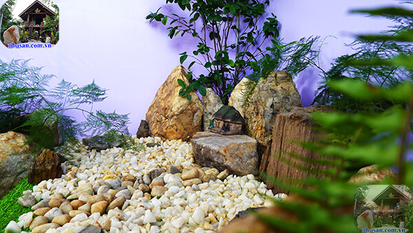 Khu vườn thu nhỏ đơn giản mộc mạc Khu vườn thu nhỏ đơn giản mộc mạc