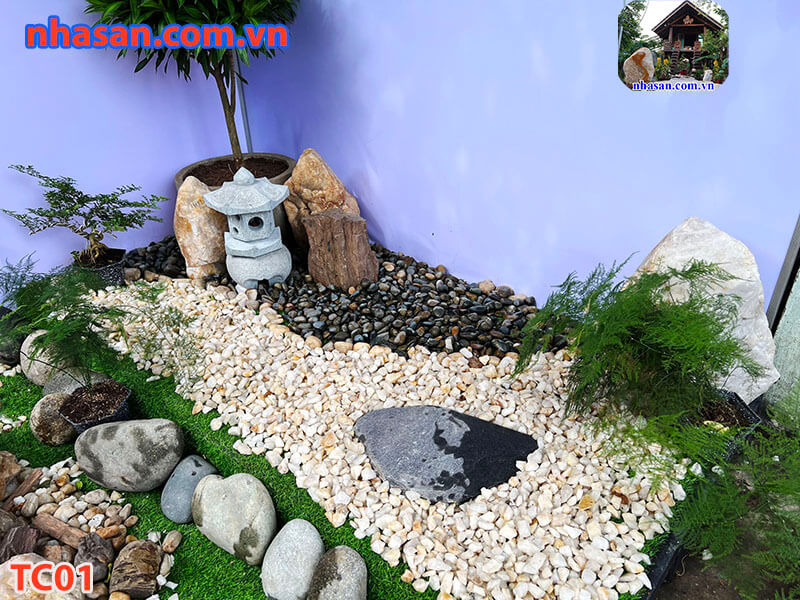 Tiểu Cảnh Trang Trí Ban Công Chung Cư Đẹp TC01