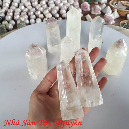 White Quartz Crystals