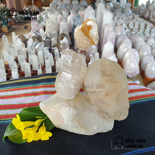 Tinh Thể Đá Thạch Anh Trắng
