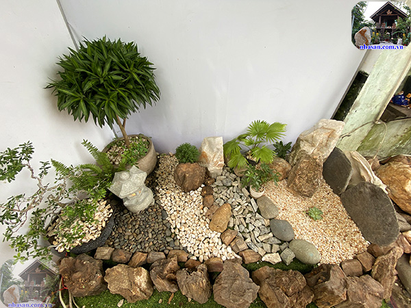 Mẫu tiểu cảnh rộng 1m x dài 2m Mẫu tiểu cảnh rộng 1m x dài 2m