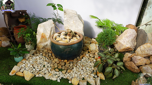 Trang trí tiểu cảnh phong thủy có nhiều giúp xoay chuyển vận khí Trang trí tiểu cảnh phong thủy có nhiều giúp xoay chuyển vận khí