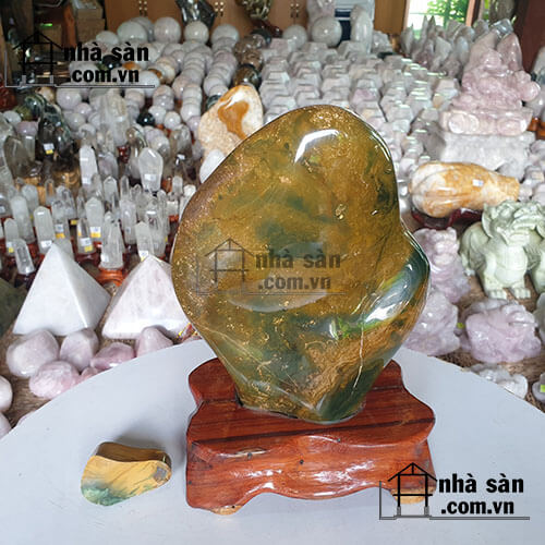 Trụ Đá Canxedon Tự Nhiên Phong Thủy Trụ Đá Canxedon Tự Nhiên Phong Thủy