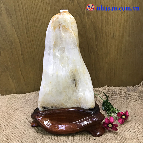 Trụ đá thạch anh bông vàng TAV29.1