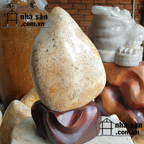 Trụ Đá Thạch Anh Bông Vàng Tự Nhiên