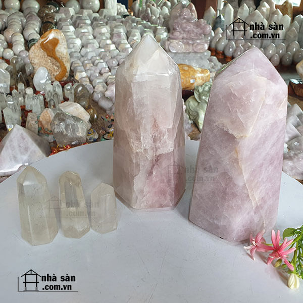 Trụ Đá Thạch Anh Đặt Bàn Làm Việc Trụ Đá Thạch Anh Đặt Bàn Làm Việc