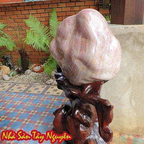 Trụ Đá Thạch Anh Hồng  Phong Thủy