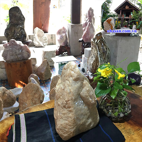 Trụ đá thạch anh hồng thô tự nhiên khối phong thủy K109-3 Trụ đá thạch anh hồng thô tự nhiên khối phong thủy K109-3