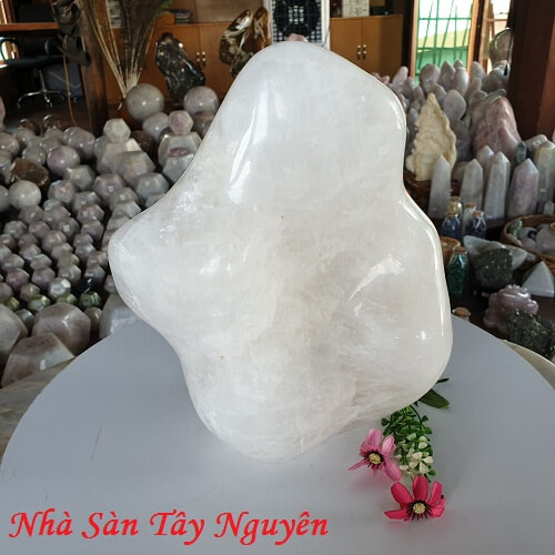 Natural Feng Shui White Quartz Stone