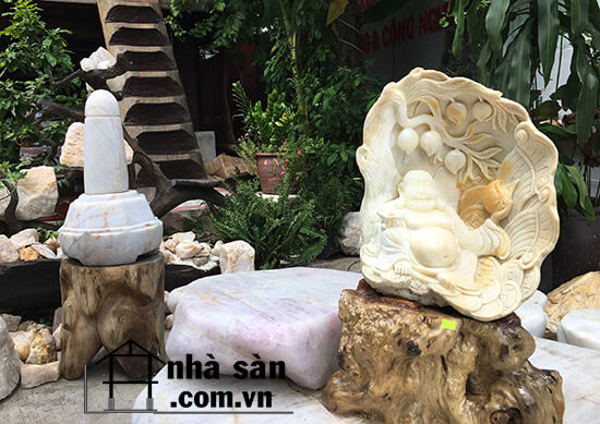 Vỏ Sò Tai Tượng 60kg Điêu Khắc Tượng Đức Phật Di Lặc VS06