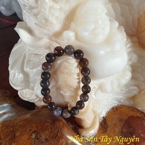 Fossil Wood Stone Bracelets