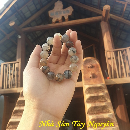 Vòng Tay Đá Mã Não Phong Thủy