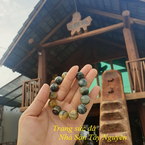 Vòng Tay Đá Mắt Hổ Phong Thủy
