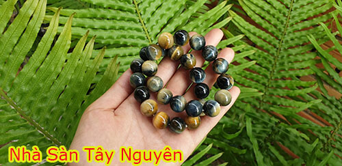 Vòng Tay Đá Mắt  Hổ Xanh
