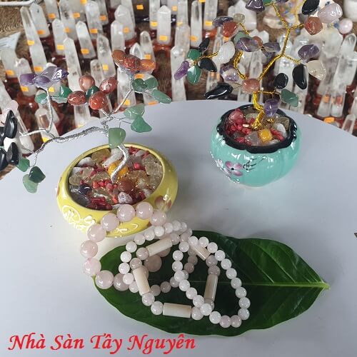 Feng Shui Pink Quartz Bracelets