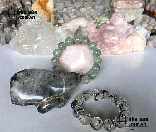 Vòng Tay Đá Thạch Anh Tóc  Vòng Tay Đá Thạch Anh Tóc