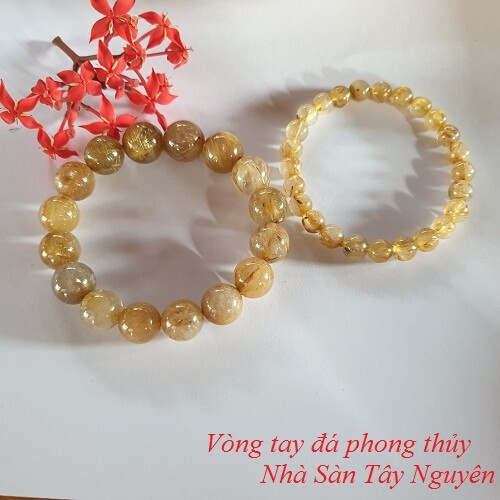 Blond Quartz Bracelets