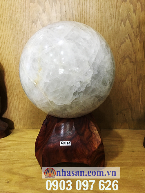 QUẢ CẦU ĐÁ THẠCH ANH-QC14