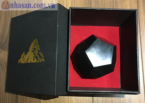 Đá chặn giấy thạch anh đen