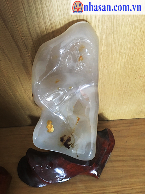 Đá mã não trắng