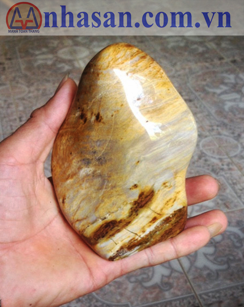 Đá mã não vàng phong thuỷ