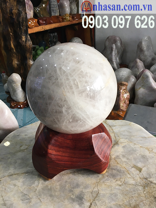 Quả cầu đá thạch anh-QC10.2