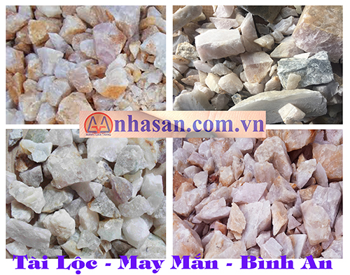 Quartz crumbs positive