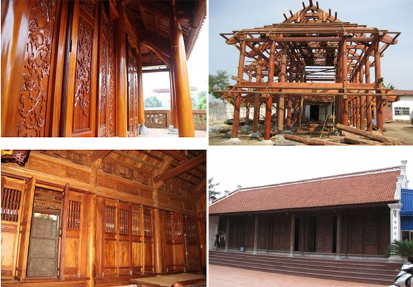 Nội thất biệt thự gỗ tự nhiên - gia tăng giá trị ngôi nhà đẹp ông Phùng -  Hà Nội