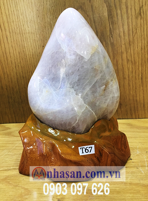 TRỤ ĐÁ THẠCH ANH TÍM HỒNG-T67