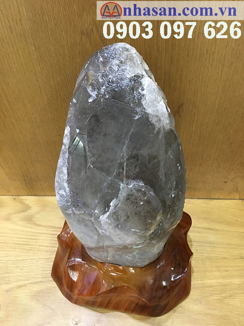 TRỤ ĐÁ THẠCH ANH TINH THỂ ÁM KHÓI-T75.1