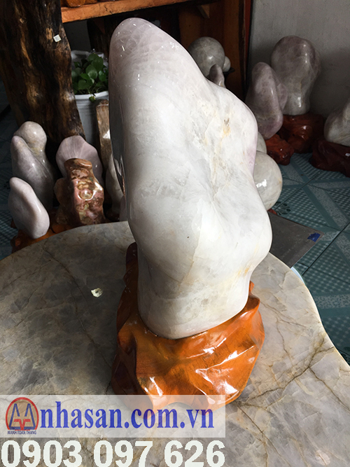 TRỤ ĐÁ THẠCH ANH TRẮNG HỒNG-T73.2