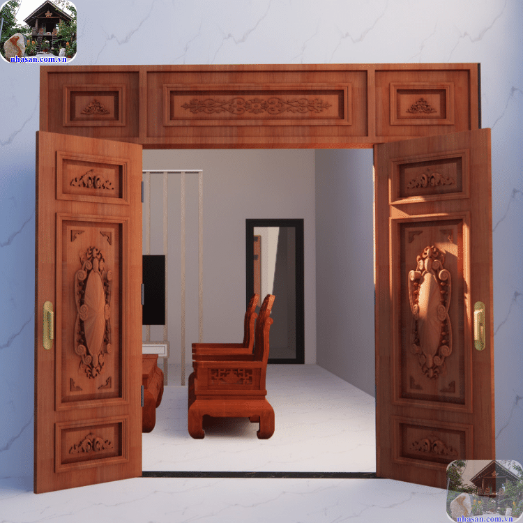 Cửa chính thẳng tắp với cửa sau là một trong những kiêng kỵ phong thủy phòng khách Cửa chính thẳng tắp với cửa sau là một trong những kiêng kỵ phong thủy phòng khách