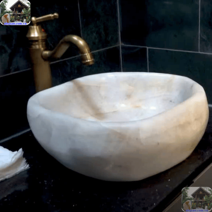 Lavabo đá tự nhiên thạch anh là sản phẩm nội thất lý tưởng hiện nay Lavabo đá tự nhiên thạch anh là sản phẩm nội thất lý tưởng hiện nay