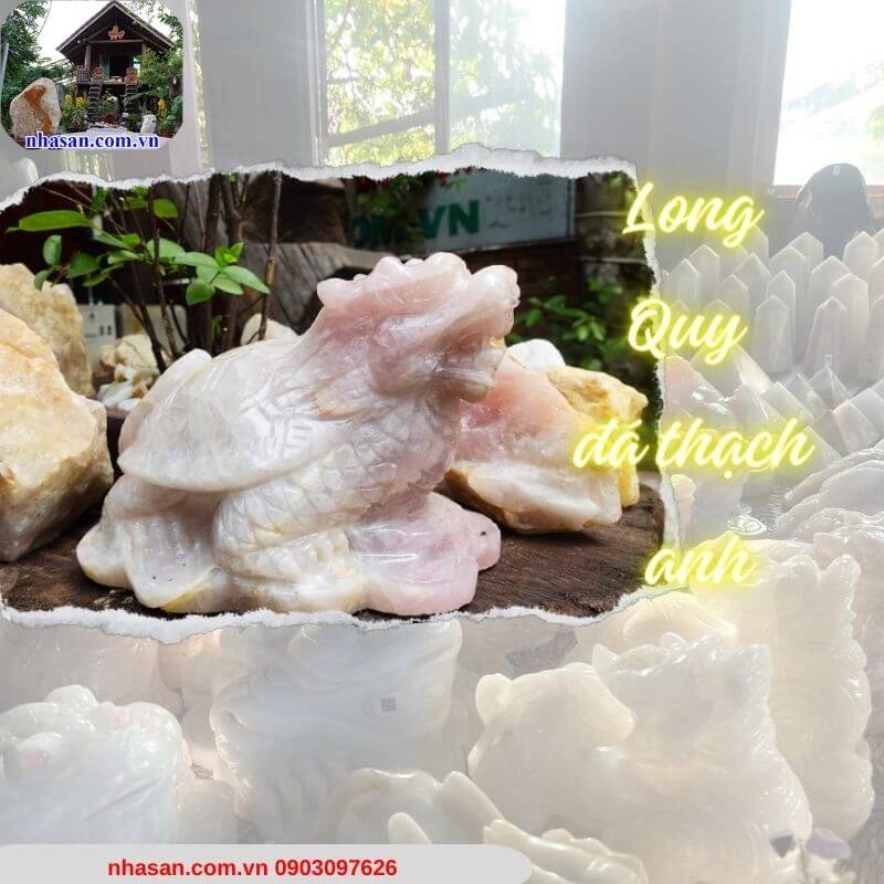 Long Quy đá thạch anh - Biểu tượng của trường thọ, an lạc Long Quy đá thạch anh - Biểu tượng của trường thọ, an lạc