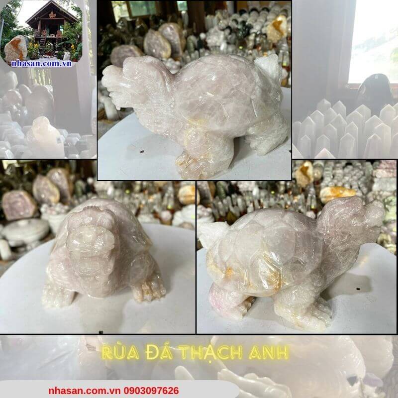 Rùa đá thạch anh - Biểu tượng của sự bền bỉ và hạnh phúc Rùa đá thạch anh - Biểu tượng của sự bền bỉ và hạnh phúc