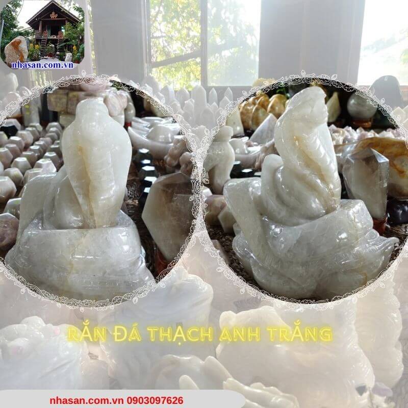 Rắn đá phong thủy - Biểu tượng của sự nhạy bén, linh hoạt Rắn đá phong thủy - Biểu tượng của sự nhạy bén, linh hoạt