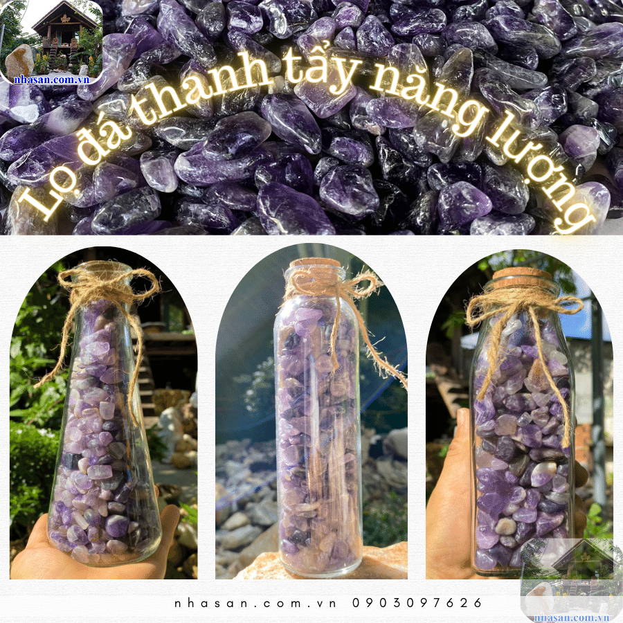 Lọ đá thanh tẩy năng lượng là món quà ý nghĩa dành cho bản thân, gia đình và bạn bè Lọ đá thanh tẩy năng lượng là món quà ý nghĩa dành cho bản thân, gia đình và bạn bè