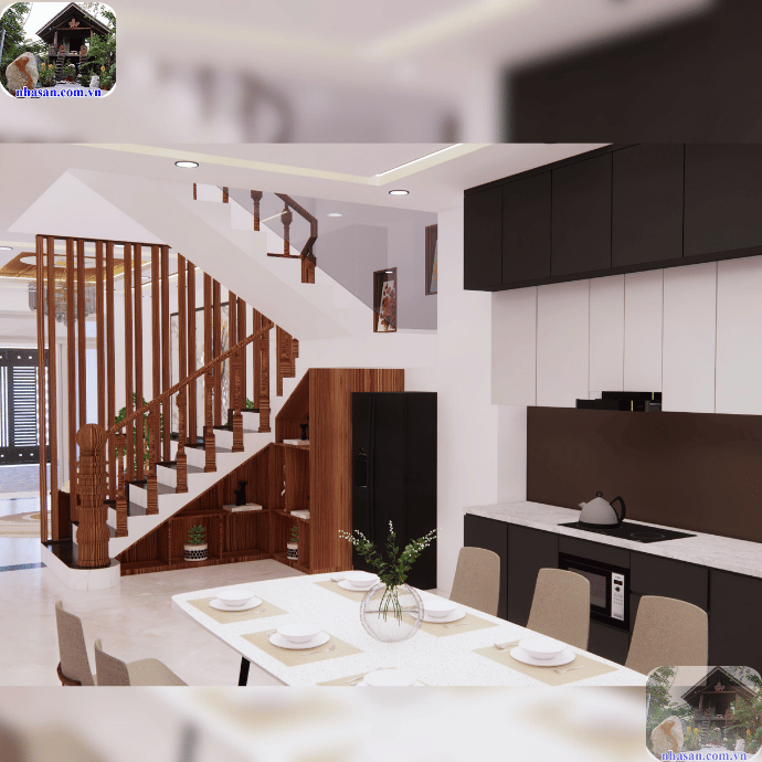 Vị trí bếp không nên đặt đói diện với cửa chính Vị trí bếp không nên đặt đói diện với cửa chính