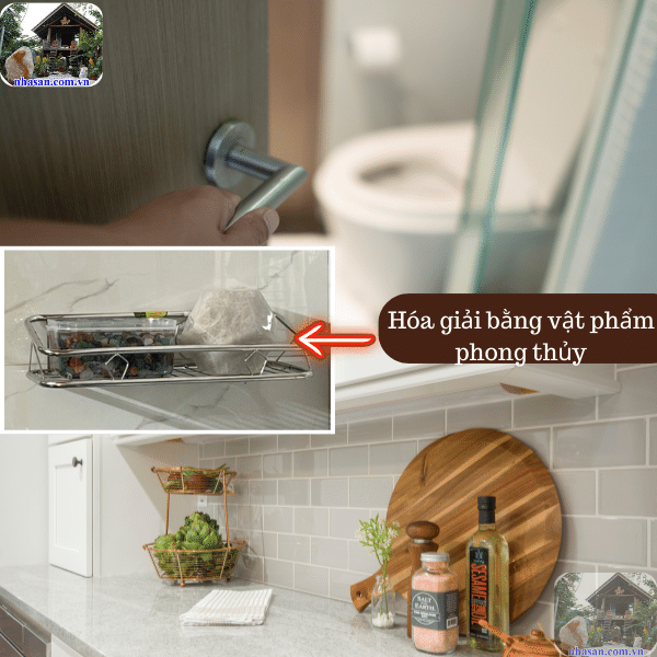 Bố trí cửa nhà vệ sinh đối diện với nhà bếp sẽ tạo ra sự xung đột Bố trí cửa nhà vệ sinh đối diện với nhà bếp sẽ tạo ra sự xung đột