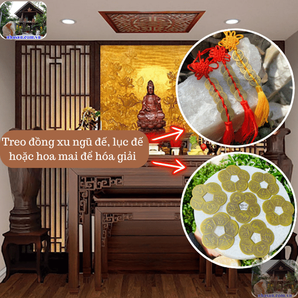 Nhà vệ sinh đặt trên hoặc dưới sẽ làm ô uế không gian thờ cúng Nhà vệ sinh đặt trên hoặc dưới sẽ làm ô uế không gian thờ cúng