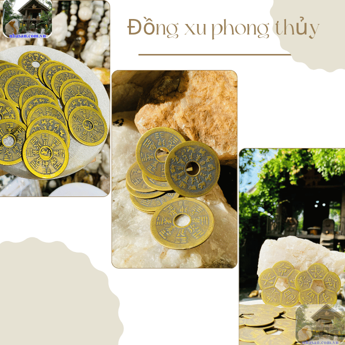 Cho đồng xu phong thủy vào ví giúp tăng cường vận may Cho đồng xu phong thủy vào ví giúp tăng cường vận may