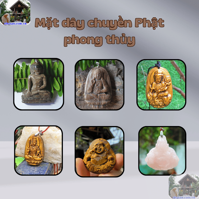 Mặt dây chuyền Phật phong thủy Mặt dây chuyền Phật phong thủy