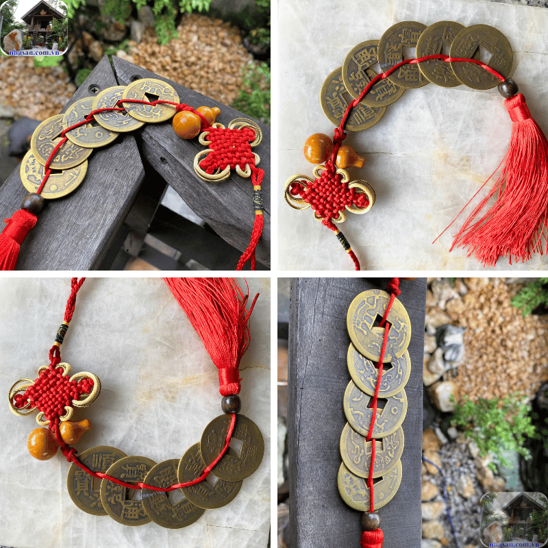 Sự kết hợp của 5 đồng xu từ 5 triều đại tạo nên nguồn năng lượng phong thủy mạnh mẽ Sự kết hợp của 5 đồng xu từ 5 triều đại tạo nên nguồn năng lượng phong thủy mạnh mẽ