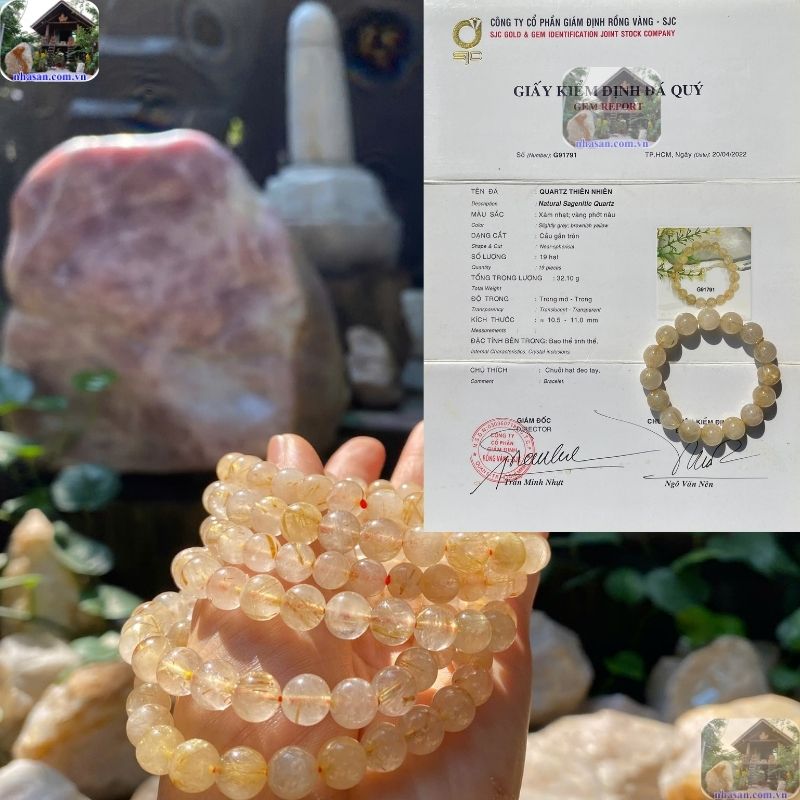 Mua vòng thạch anh tóc vàng chất lượng tại Nhà Sàn Tây Nguyên Mua vòng thạch anh tóc vàng chất lượng tại Nhà Sàn Tây Nguyên