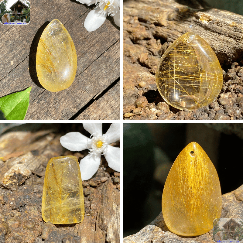 Thạch anh tóc vàng hấp thụ năng lượng rất tốt, do đó cần được thanh tẩy thường xuyên Thạch anh tóc vàng hấp thụ năng lượng rất tốt, do đó cần được thanh tẩy thường xuyên